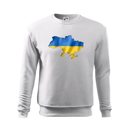 Ukrajina vlajka mapa