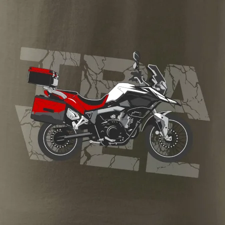 Cestovná enduro červená