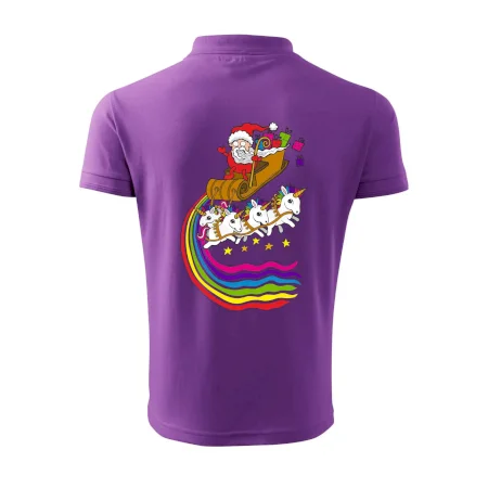 Santa a jednorožce (Pecka design)