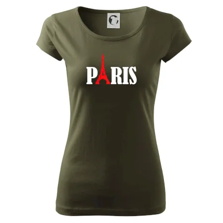 Paris nápis Eiffelova veža