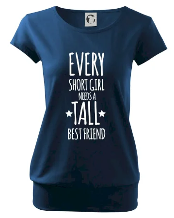 Every short girl needs a tall best friend