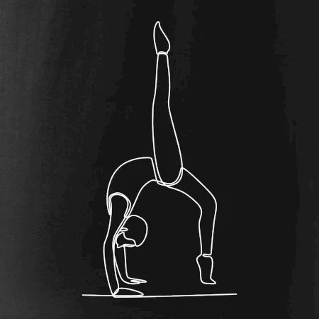 Gymnastika na rukách jedným ťahom