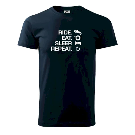 Ride Eat Sleep Repeat Kôň