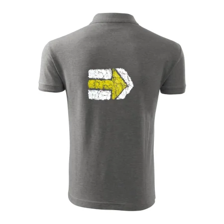 Párová turistická značka žlutá