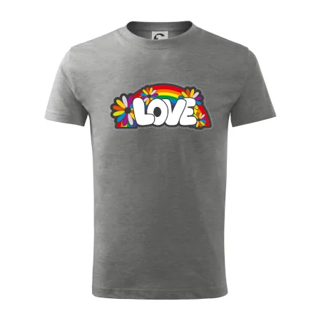 Love s dúhou v pozadí