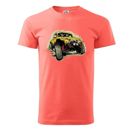 Žltý offroad s navijakom