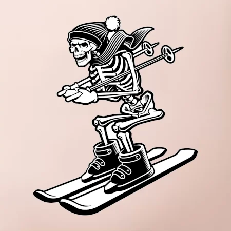 Ski kostra