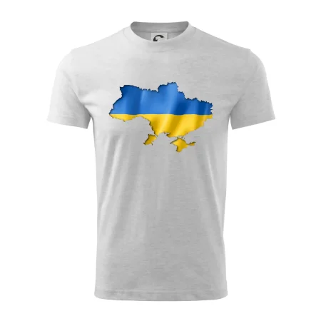 Ukrajina vlajka mapa