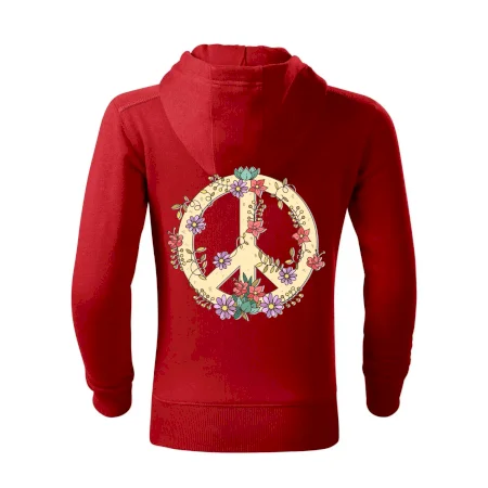 Peace symbol pieskový