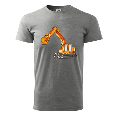 Bager bez nápisu oranžový