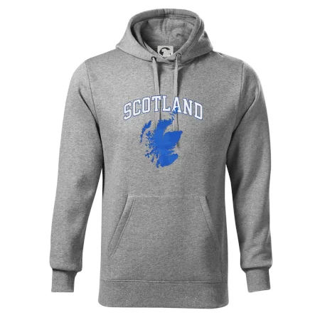 Scotland nápis s mapou