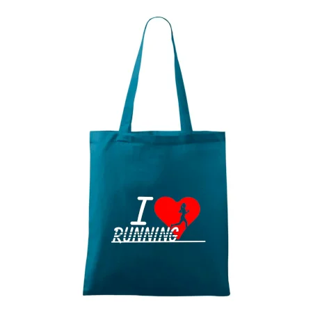 I love running dievča