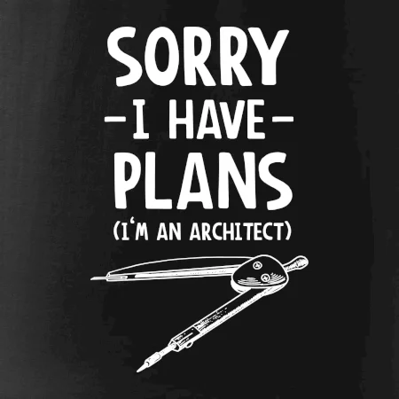 Sorry I have plans - architect