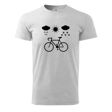 Cyklista za každého počasia