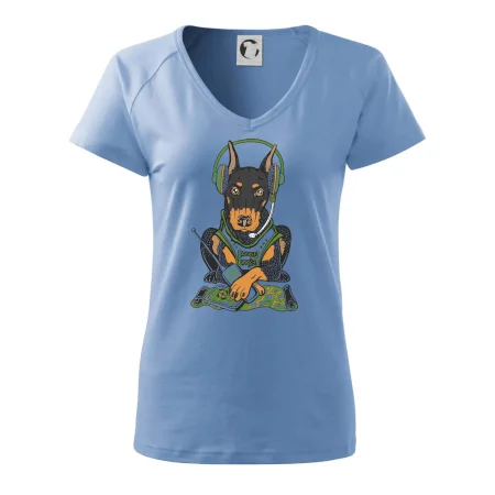 Bojový doberman (Pecka design)
