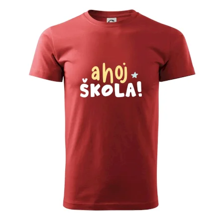 Ahoj škola farebné