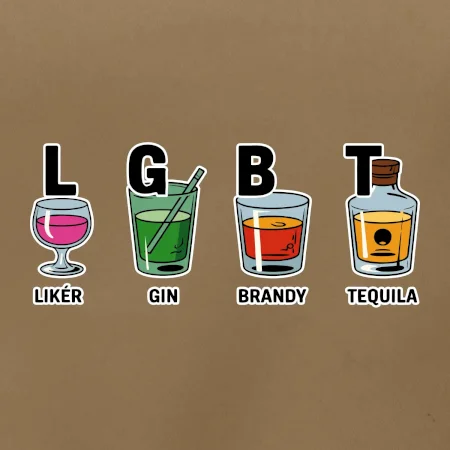 LGBT -  Likér, Gin, Brandy, Tequila