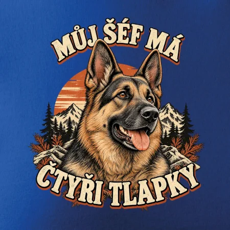 Můj šéf má čtyři tlapky - německý ovčák