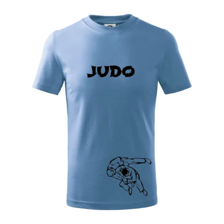 Judo nápis + postavy