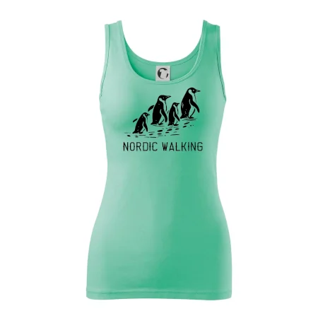 Nordic walking tučniaky - vintage