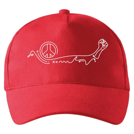 Päsť a symbol mieru