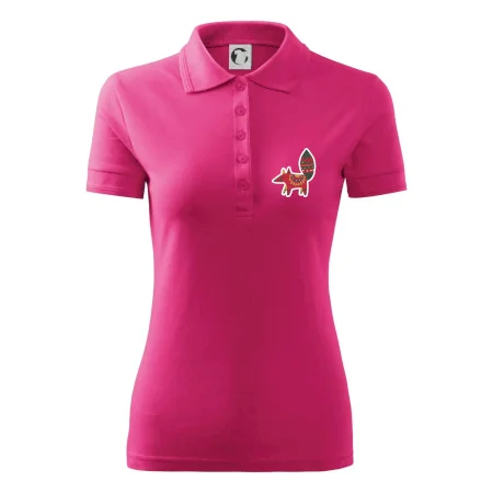 Folklór na prsníku líška