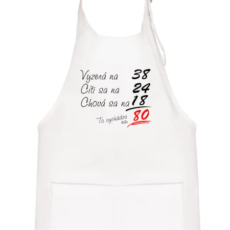 Vyzerá, cíti sa, chová sa - 80 rokov