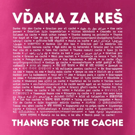 Vďaka za keš (v rôznych jazykoch)