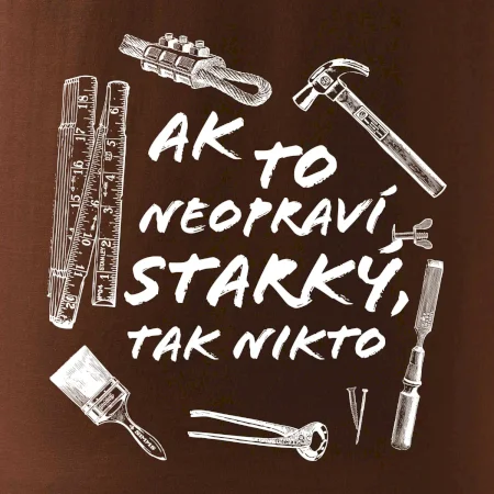 Ak to neopraví STARKÝ, tak nikto čiernobiely