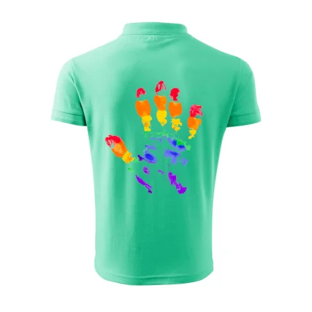 LGBT hand print