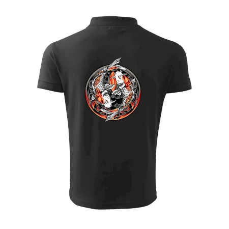 Yin & Yang Koi kapor - oranžový