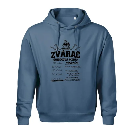 Hodinová mzda zvárač