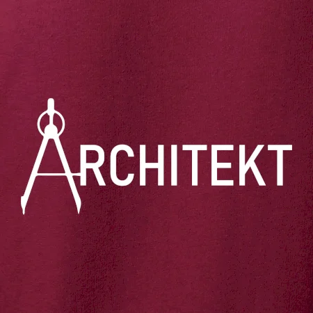 Architekt nápis