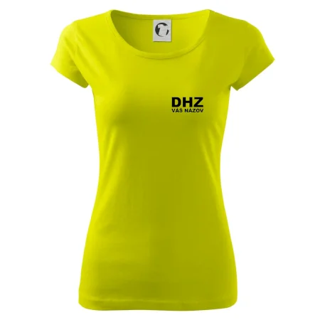 DHZ nápis (názov zboru - vlastný nápis)