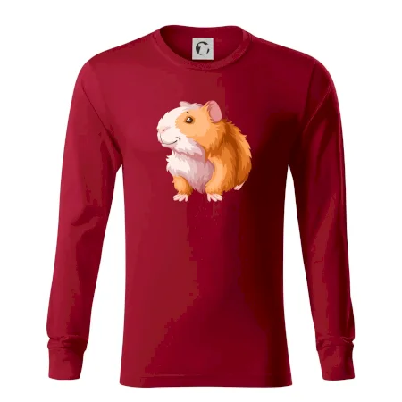 Morča - kreslené, bielo oranžové