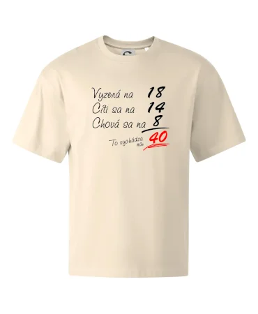 Vyzerá, cíti sa, chová sa - 40 rokov