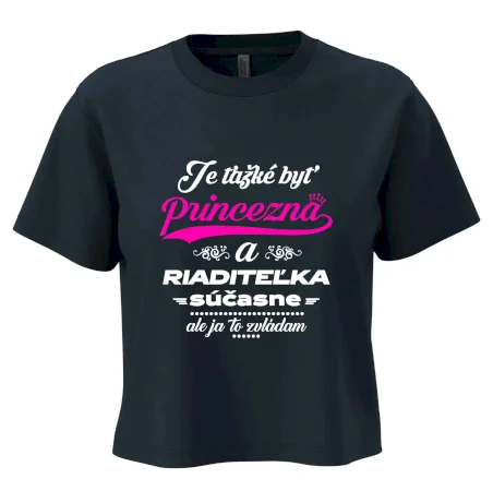 Je ťažké byť princezná riaditeľka