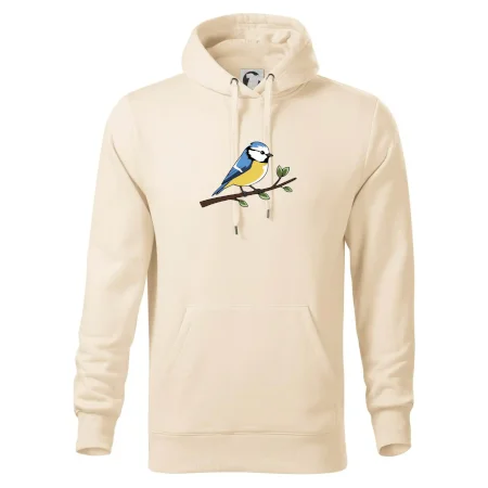 Sýkorka modrinka na vetve