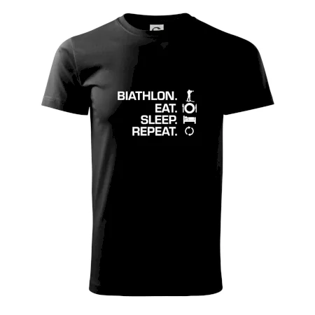 Biathlon Eat Sleep Repeat