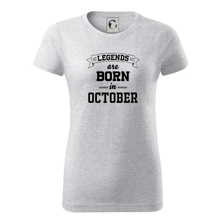 Legends are born in October
