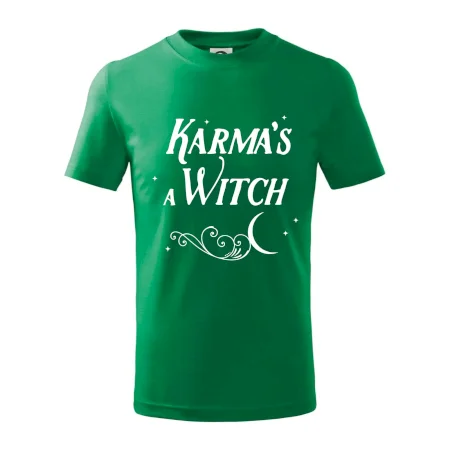 Karma's a Witch - nápis