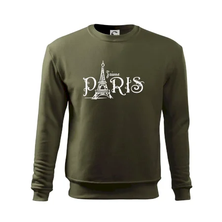 Paris nápis Eiffelovka rovný