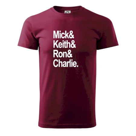 Mick Keith Ron Charlie