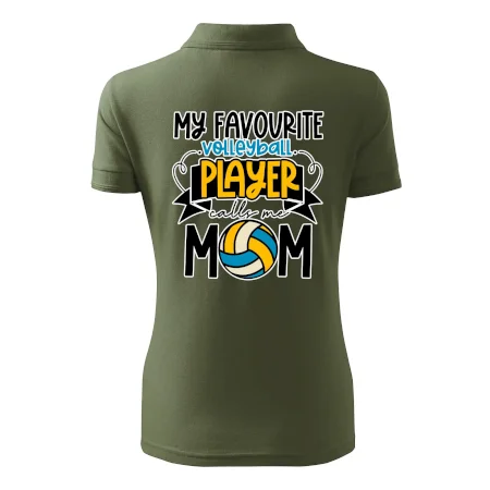 My favourite volleyball player calls me mom
