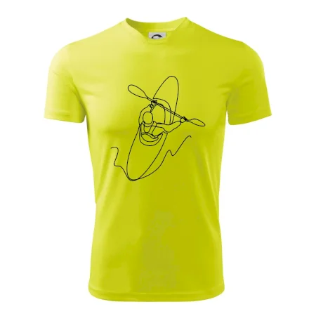 Kajak zhora jedným ťahom