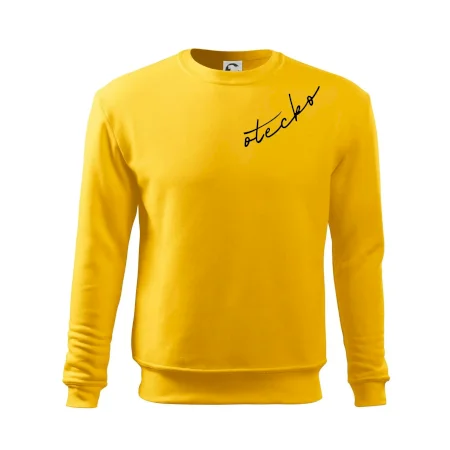 Mikina otecko s menami detí