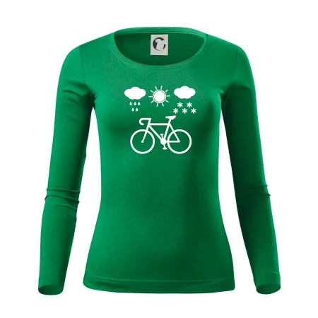 Cyklista za každého počasia