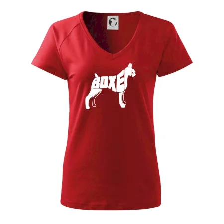 Boxer nápis v tele