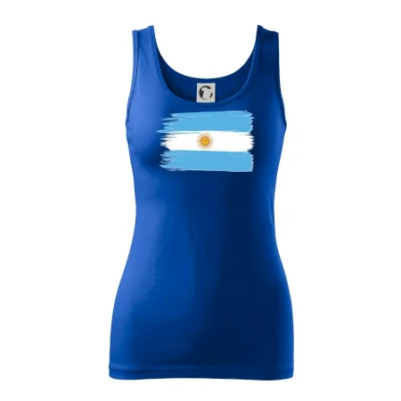 Argentína vlajka kreslená štetkou