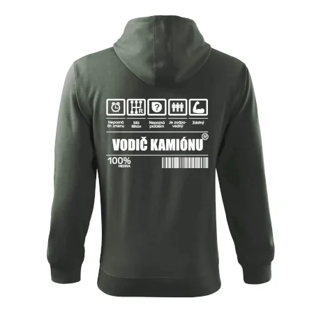 Čiarový kód - Vodič kamiónu